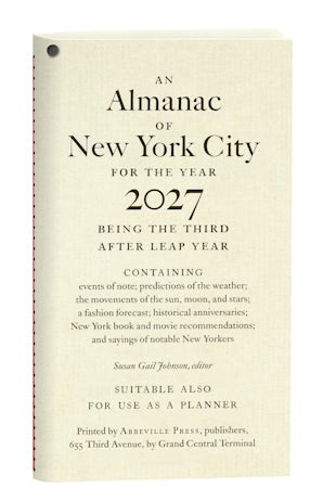An Almanac of New York City for the Year 2027